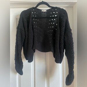 Maurices Black Knit Women's Cardigan